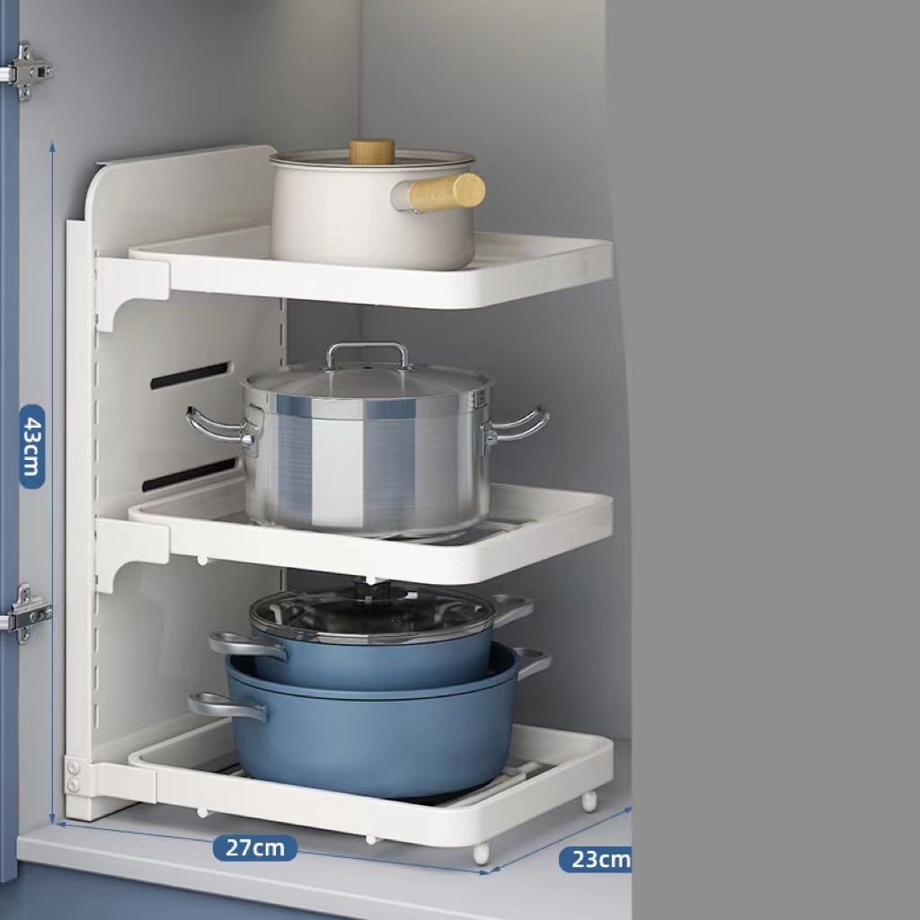 Kitchen Pot Rack Multi-layer Shelving